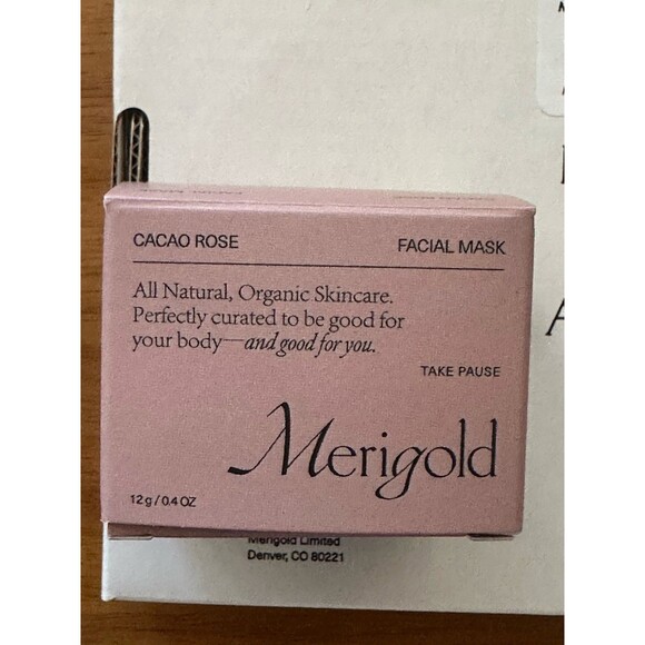 Merigold Cacoa Rose Facial Mask 12g/0.4 Oz with Ritual Kit - NIB - NEW - Picture 5 of 7